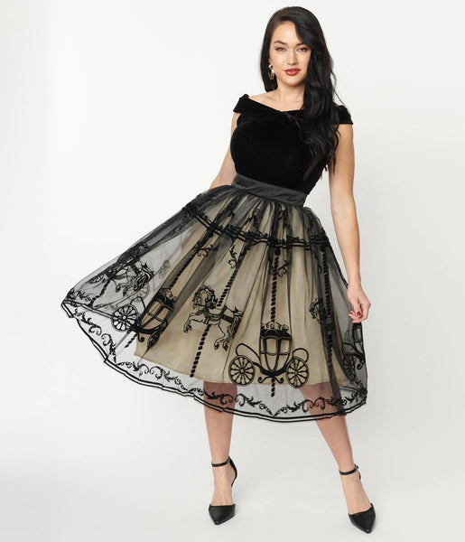 Carousel Sheer Brilliance Swing Skirt ...